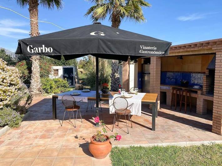 Location de vacances pour 6 personnes, avec vue ainsi que jardin et piscine à Sant Joan d'Alacant - 4