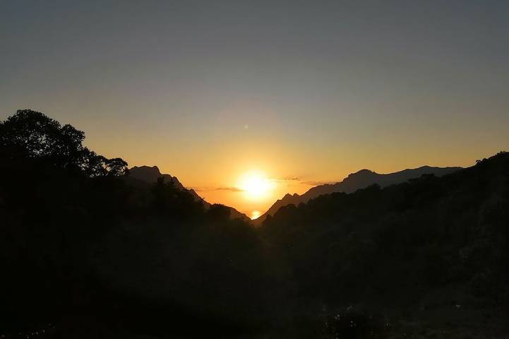 Location de vacances pour 6 personnes, avec jardin à Marignana
