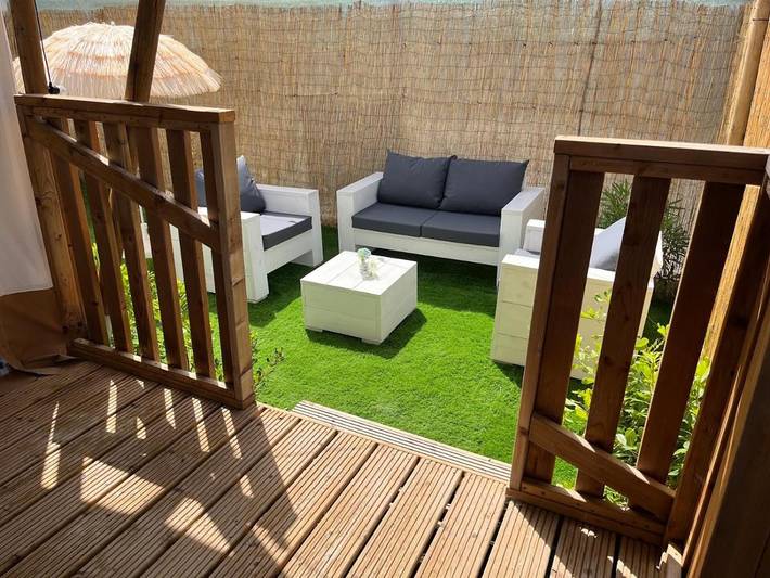Gîte pour 5 personnes, avec Terrasse ainsi que Jardin et Piscine à Cupra Marittima - 4