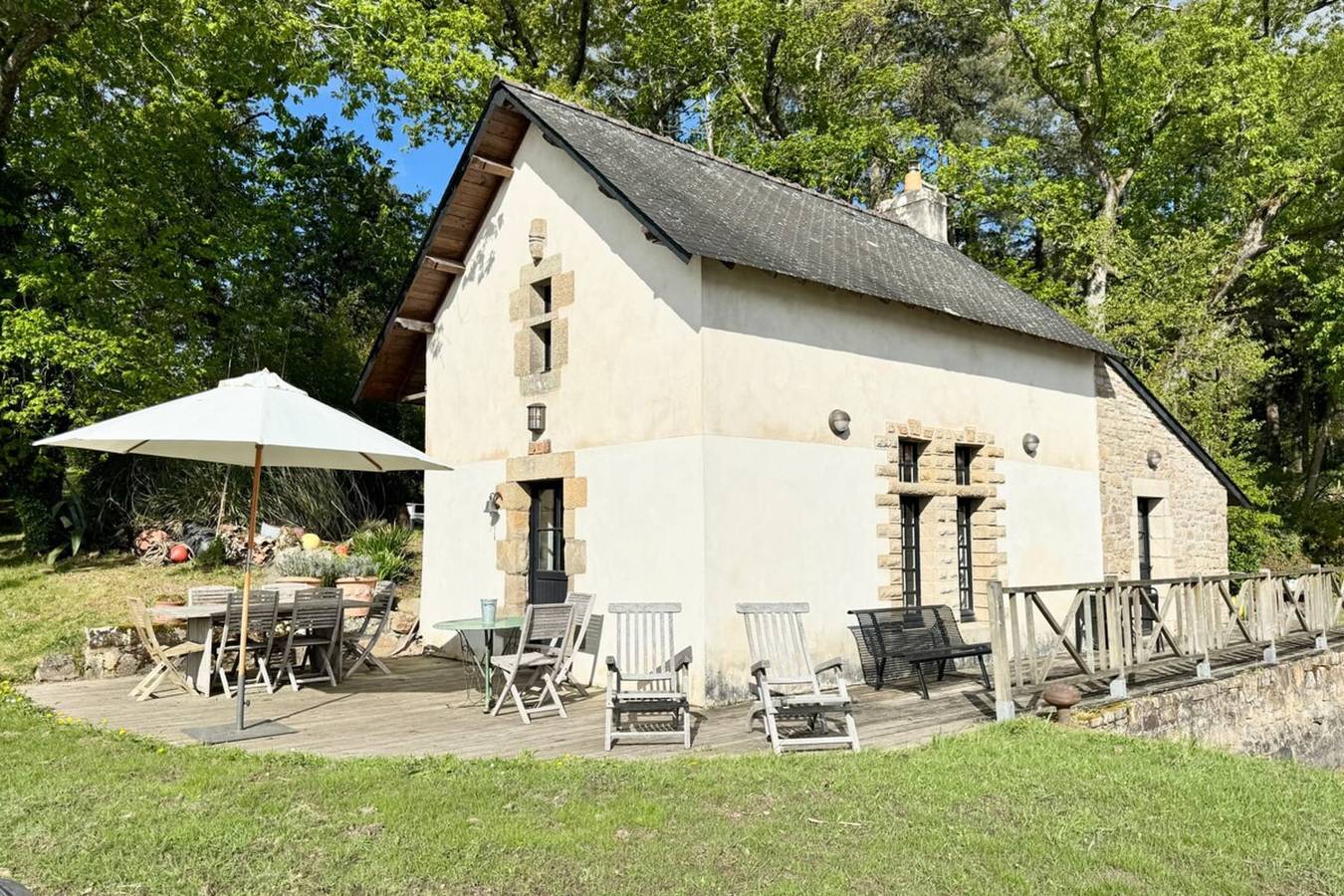 Ferienhaus für 2 Personen mit Balkon in Carnac, Côte des Mégalithes