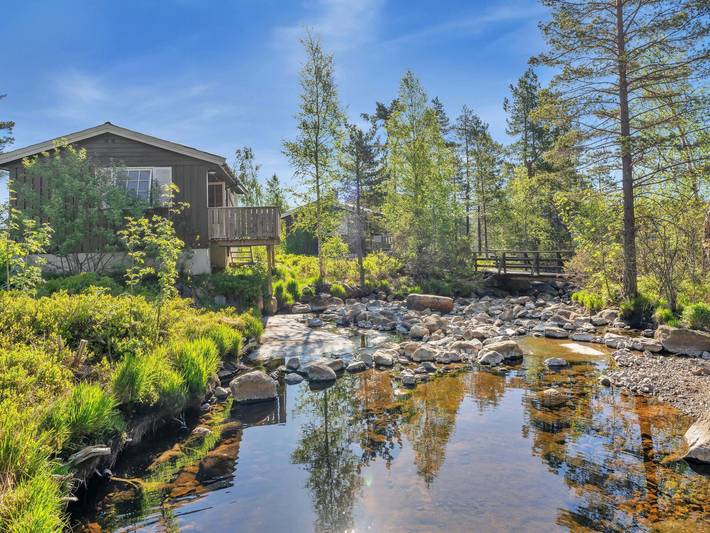 Ferienhaus für 5 Personen, mit Terrasse und Garten in Süd-Norwegen