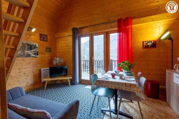 Gîte pour 4 personnes, avec terrasse à Queige