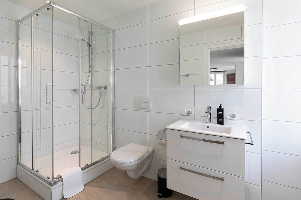 Entire apartment, Studio Gallusplatz with Parking lot and Balcony in St. Gallen, Zurich Prealps