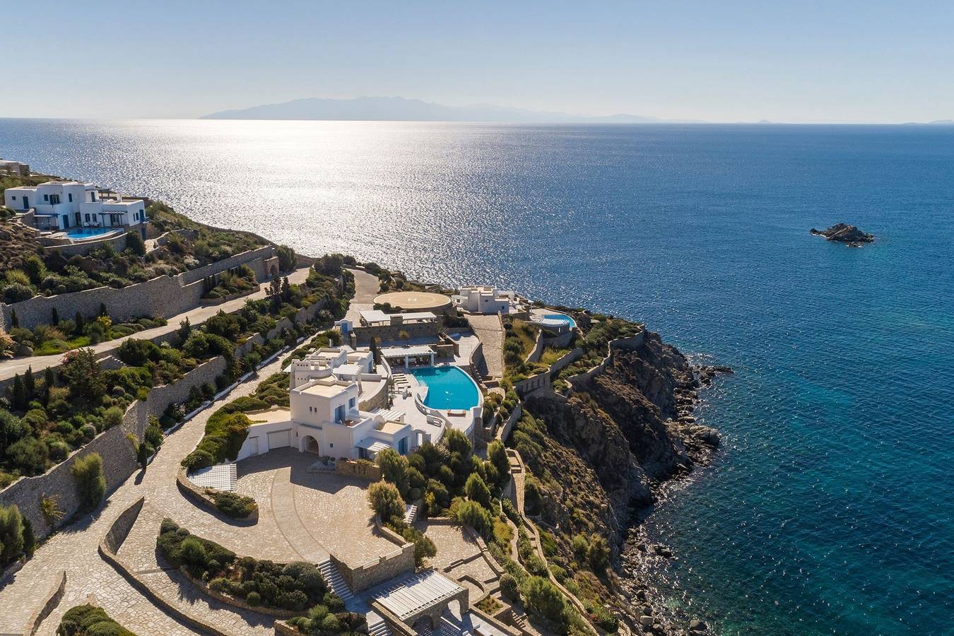 Presidential Mykonos Villa | Villa Psarrou Sigma | 8 Bedrooms | Stunning Sea View in Mykonos