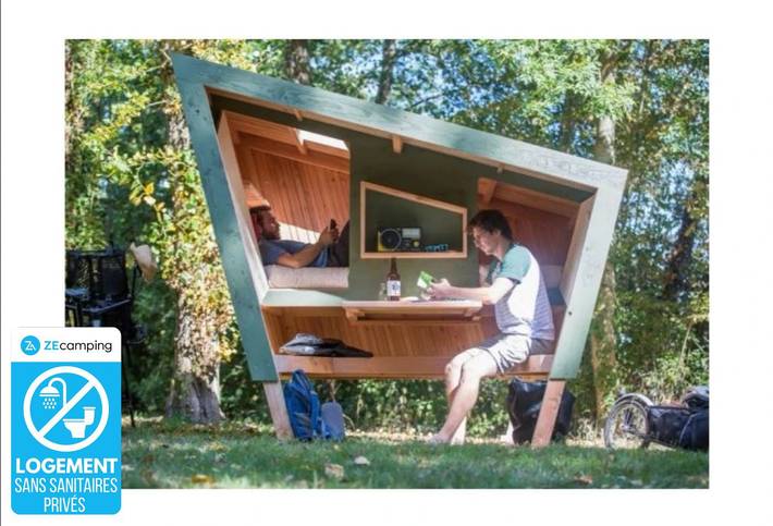 Gîte pour 2 personnes, avec bassin pour enfant