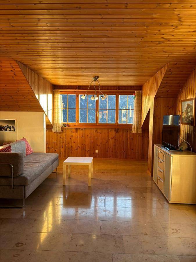 Ferienwohnung für 4 Personen, mit Balkon und Terrasse sowie Garten und Ausblick in Alvaneu - 3