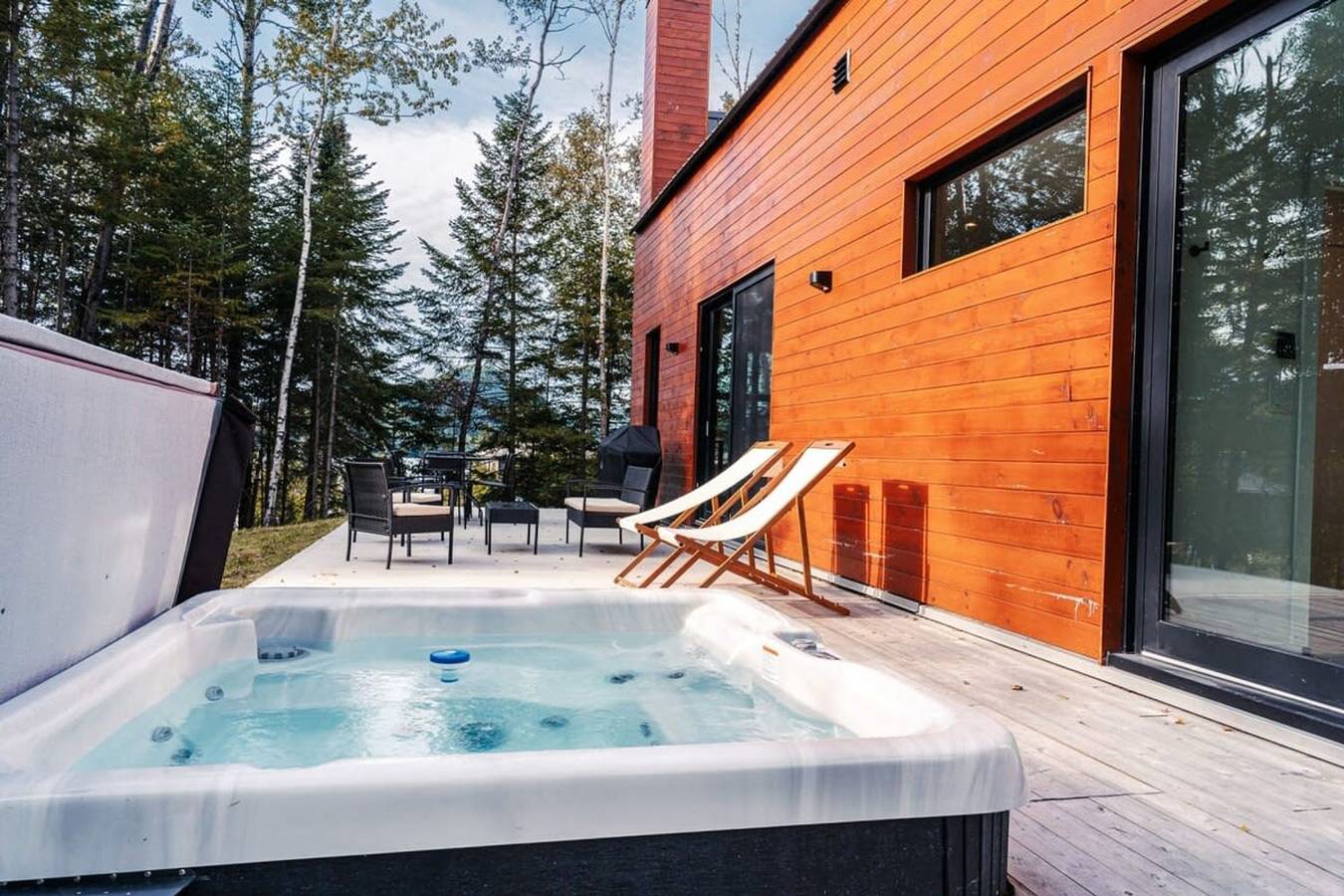 Casa de vacaciones para 8 personas con jardín in Lac-Supérieur, Quebec
