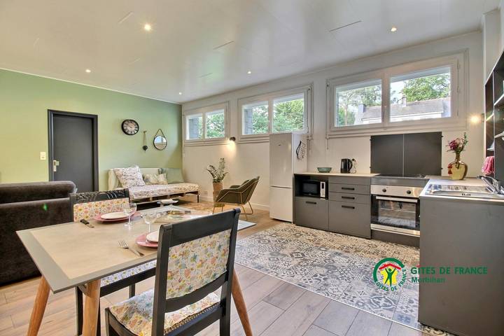 Gîte pour 2 personnes, avec jardin