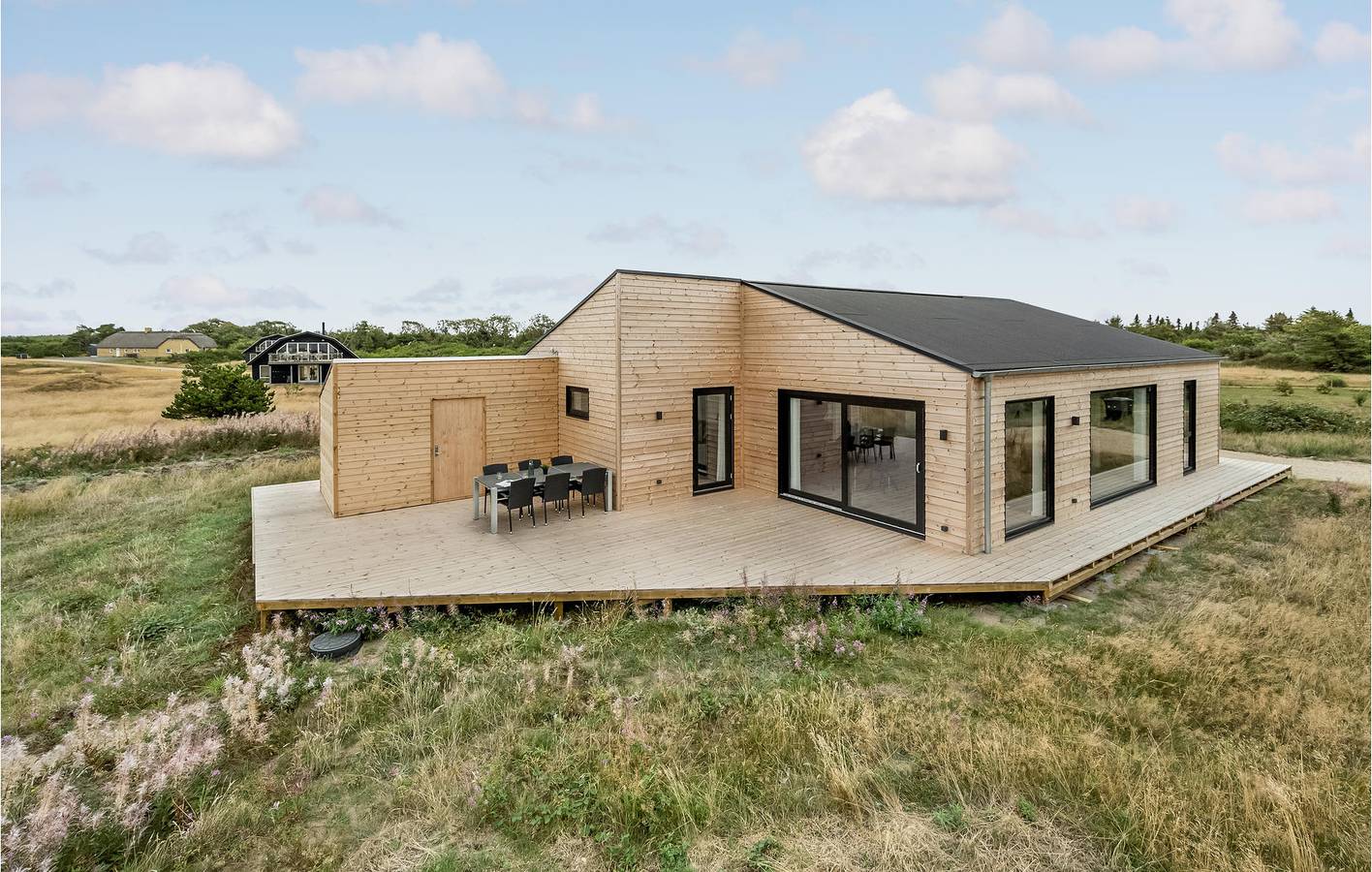 Ferienhaus für 6 Personen mit Terrasse in Skjern, Ringkøbing Fjord