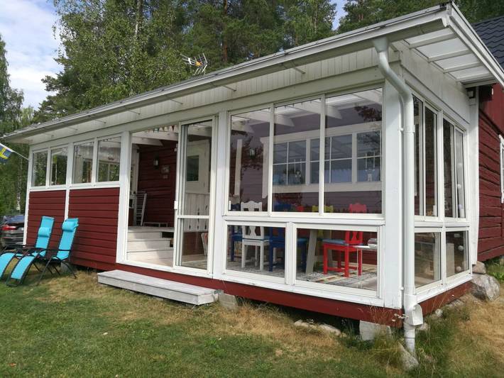 Chalet für 5 Personen, mit Terrasse und Seeblick sowie Garten in Nordschweden - 2