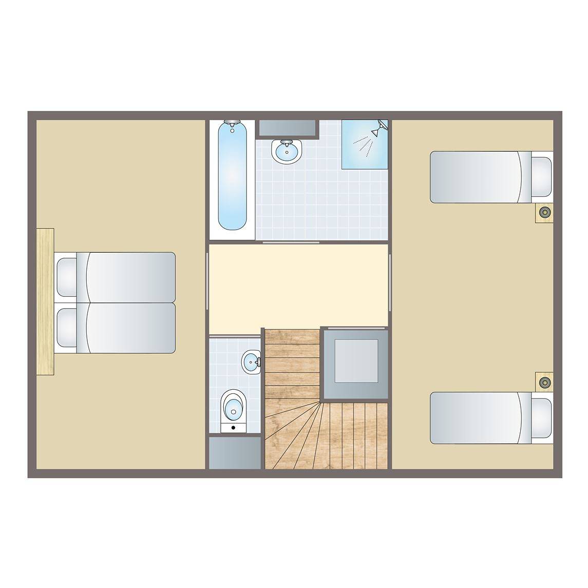 Bungalow für 4 Personen mit Terrasse in Oostmahorn, Dongeradeel