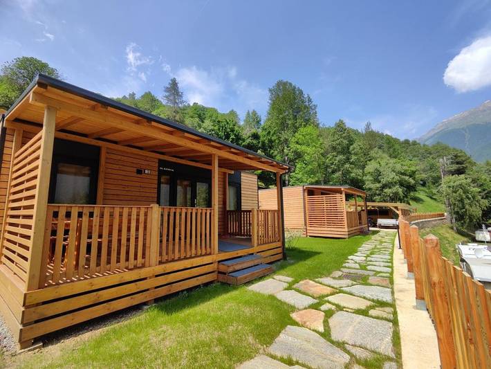 Camping, mit Garten im Trentino - 3