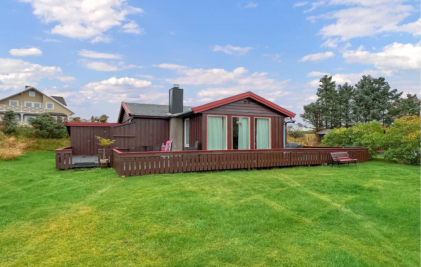 Ferienhaus für 6 Personen mit Garten in Farsund