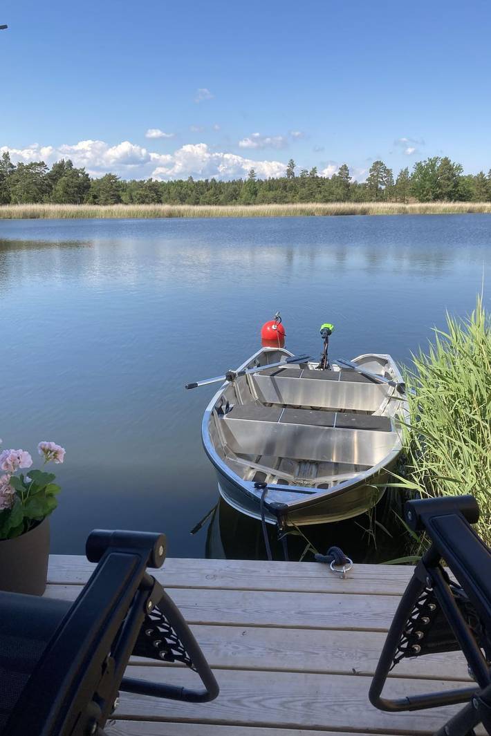 Komfortables Ferienhaus mit Garten in Småland