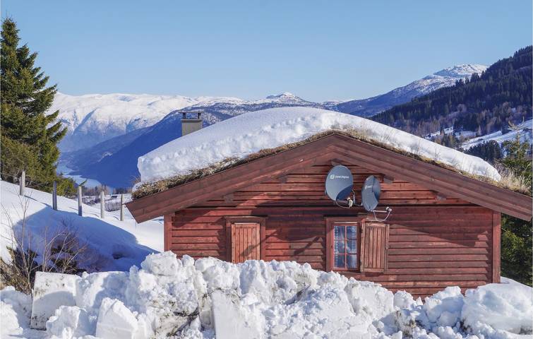 Ferienhaus für 4 Personen mit Terrasse in Sognefjord