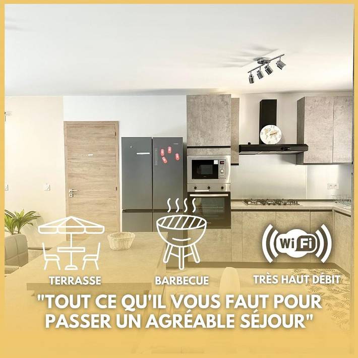 Location de vacances pour 6 personnes, avec jardin et vue à Rosans