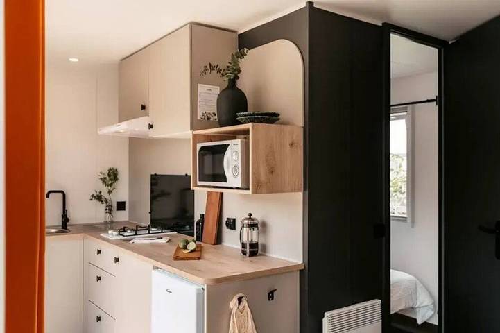 ZEcamping 3* animaux acceptés locatif TV clim 20m2 2 pers in Gex