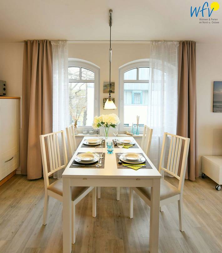 Gîte pour 4 personnes, avec sauna et balcon à Binz - 3