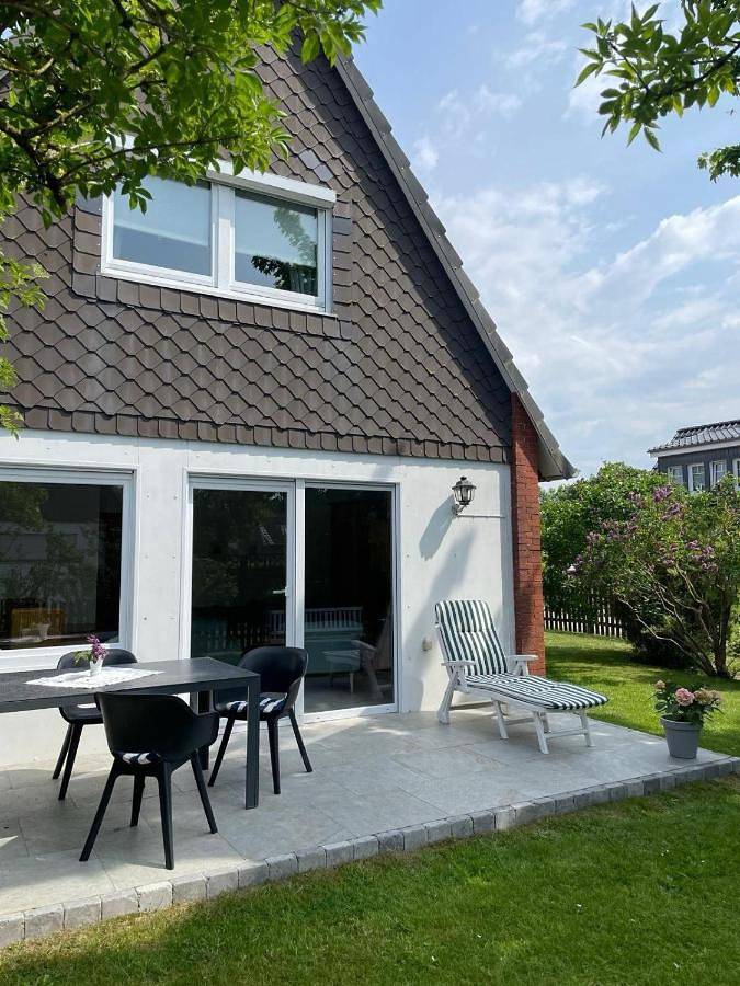 Ferienhaus für 4 Personen, mit Terrasse und Garten auf Borkum