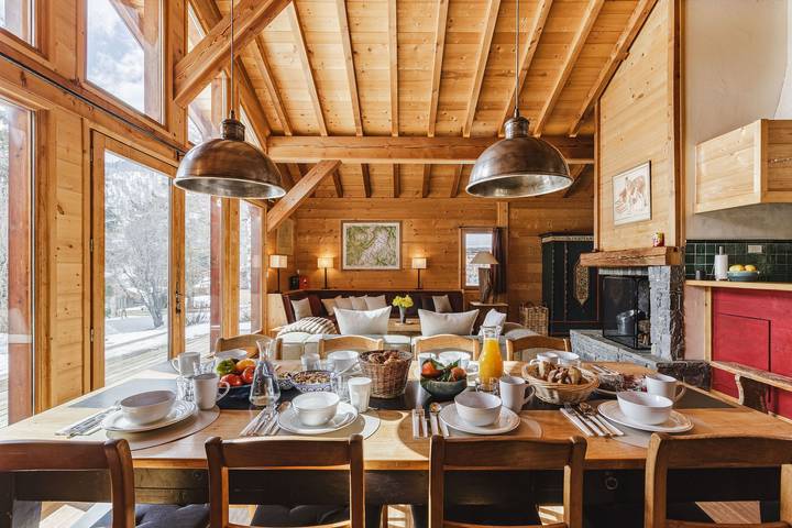 Location de vacances pour 8 personnes, avec balcon et jardin dans Gare de Montroc-le-Planet - 2