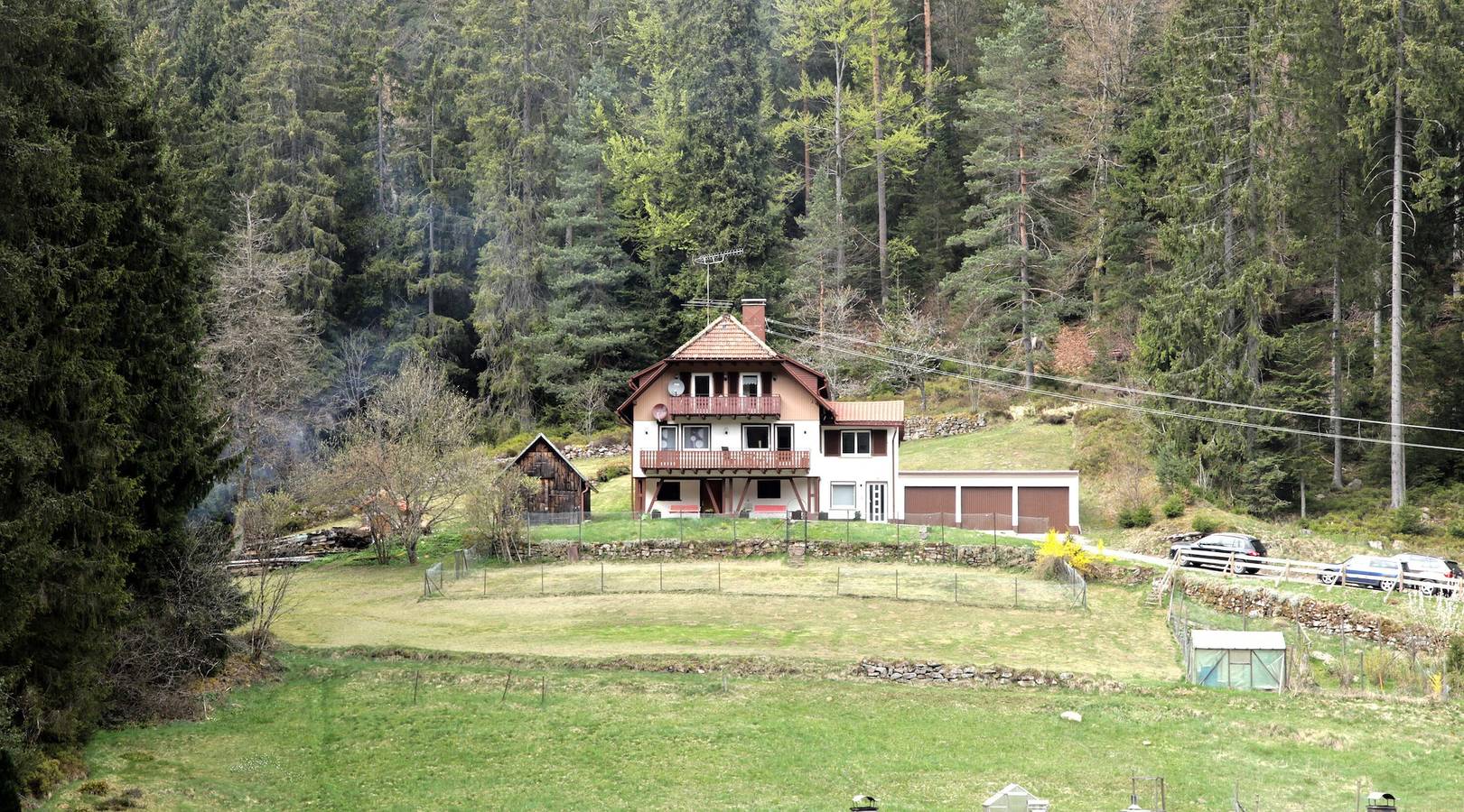 Ganze Wohnung, Ferienwohnung Poppeltal mit privatem Garten, Balkon und Wlan in Enzklösterle, Nordschwarzwald