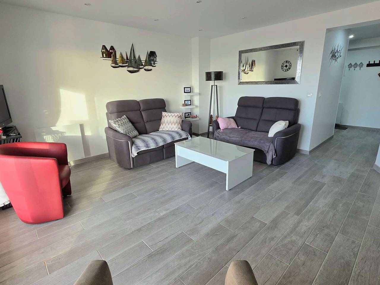 Apartamento entero, Magnífico T3 Frente al Mar en Wimereux con Balcón y Wifi in Wimereux, Boulogne-sur-Mer region