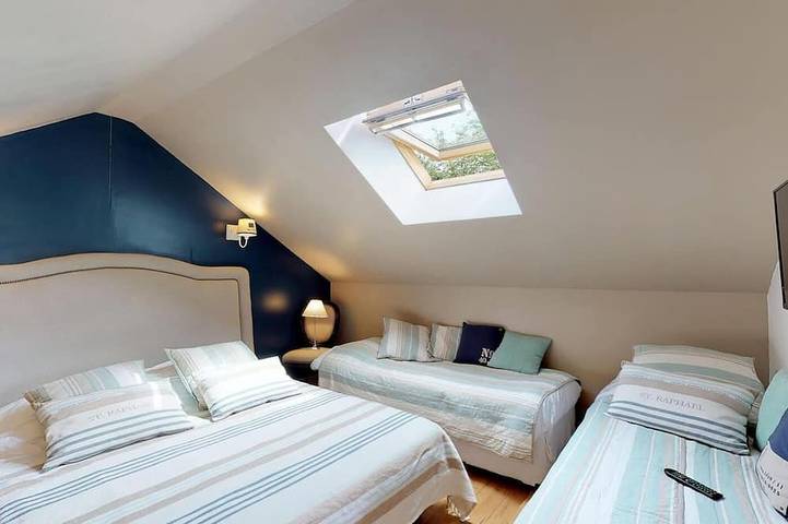 Gîte pour 6 personnes, avec balcon ainsi que jardin et sauna, animaux acceptés à Tamerville - 2