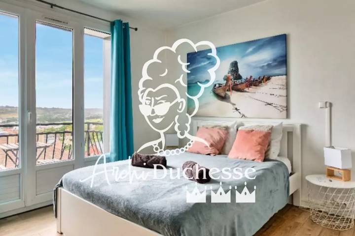 Gîte pour 2 personnes, avec balcon à Dieppe