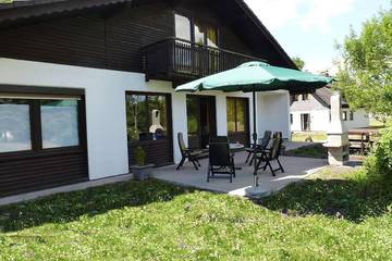 Ferienpark für 4 Personen, mit Garten, mit Haustier am Silbersee