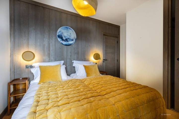 Appartement entier, Wifi, à 100m des pistes de ski, sauna, hammam, terrasse, balcon, parking, casier à ski, 60-66m² in Massif de la Vanoise