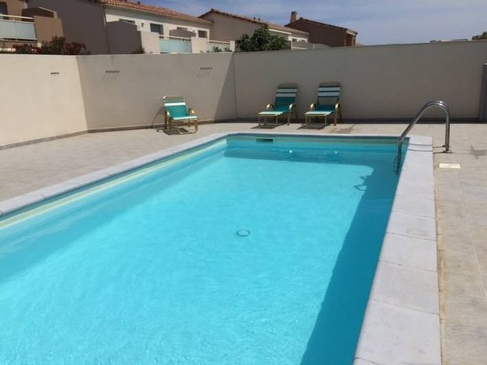 Ferienhaus für 7 Personen, mit Terrasse und Pool in Leucate