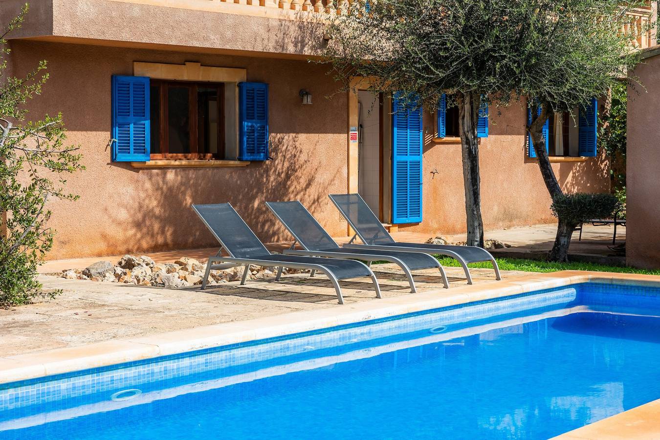 Maison de campagne "Sa Plana" avec piscine privée, 2 terrasses privées et Wi-Fi in Port Nou, Son Servera