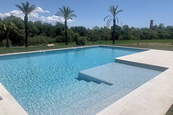Location de vacances pour 4 personnes, avec terrasse et jardin dans San Martin Sarroca