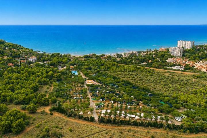 Camping para 2 personas, con piscina en Costa del Azahar