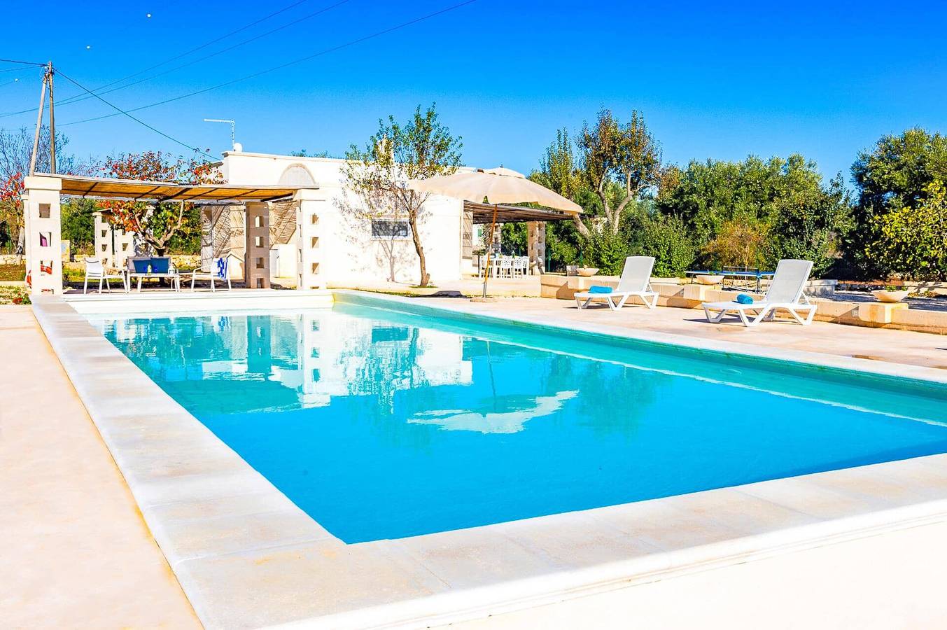 Villa per 6 persone con giardino in Ostuni, Salento