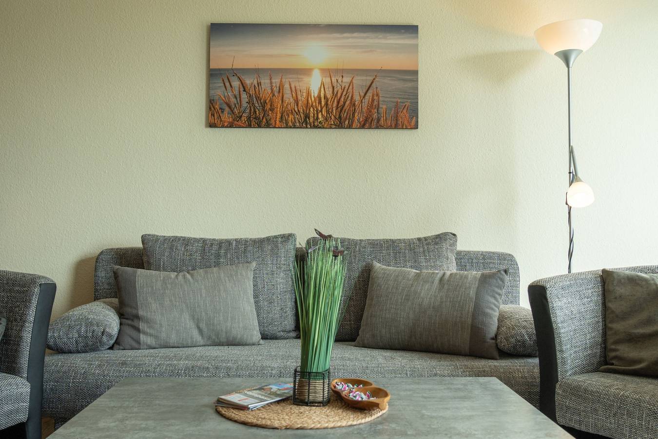 Ganze Ferienwohnung, Strandresidenz Rosengarten - 2-Raum-Fewo in Hafen Büsum, Büsum