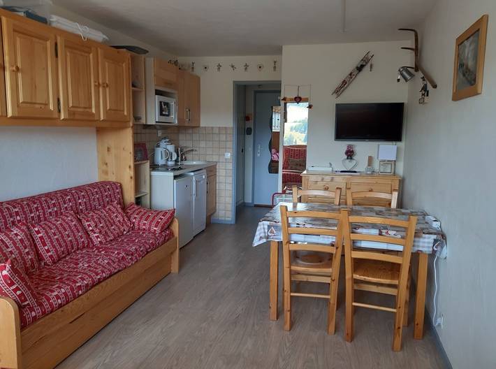 Studio pour 3 personnes, avec balcon en Savoie - 3