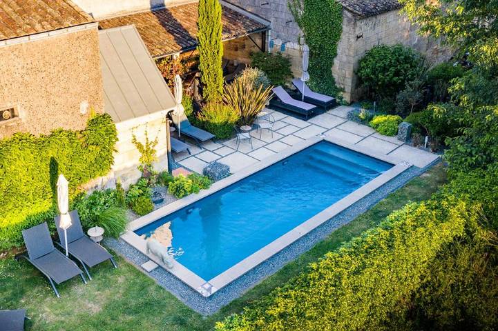 Chambre d’hôte pour 2 personnes, avec jardin ainsi que piscine et vue à Saint-Émilion - 2