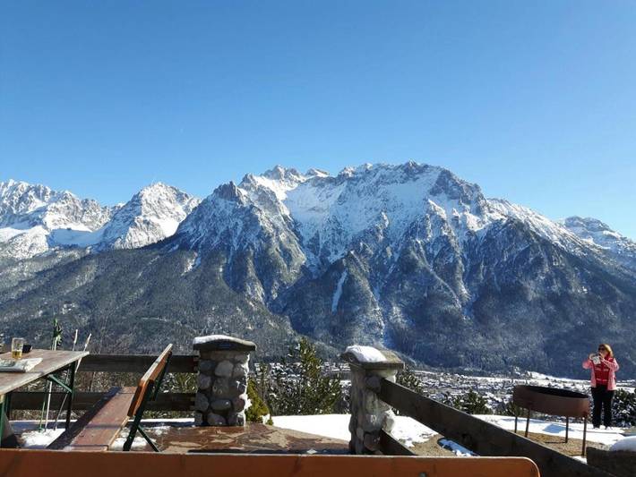 Ferienwohnung für 2 Personen, mit Terrasse und Garten in Geigenbaumuseum Mittenwald - 3