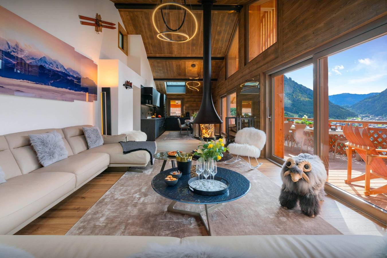 Location De Vacances pour 10 Personnes dans Chatel, Région de Thonon-les-Bains