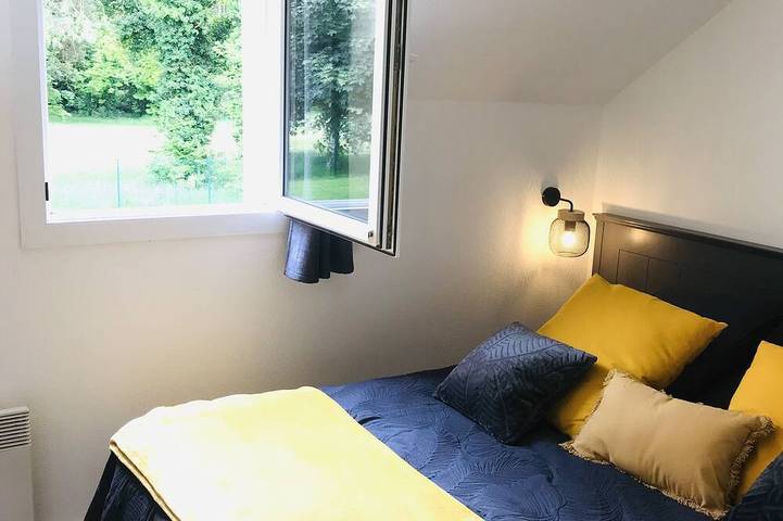 Location de vacances pour 5 personnes, avec jardin ainsi que terrasse et piscine, animaux acceptés dans Golf Saint-Laurent - 3