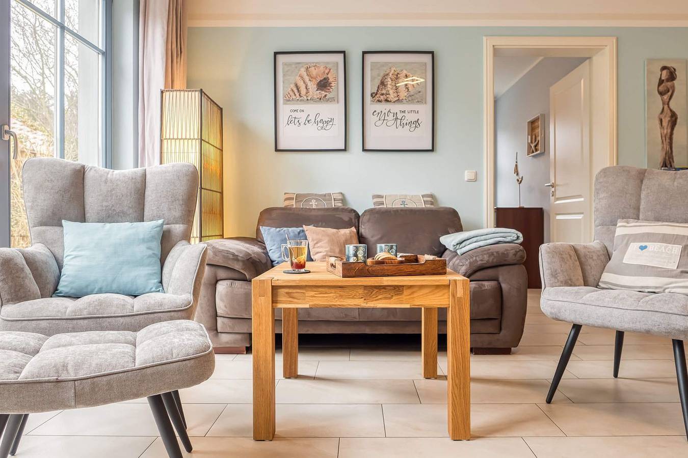 Apartamento entero, Komfortable Ferienwohnung Sonnenseite mit Terrasse und Gartenblick in Zingst in Zingst, Peninsula Fischland - Darss - Zingst