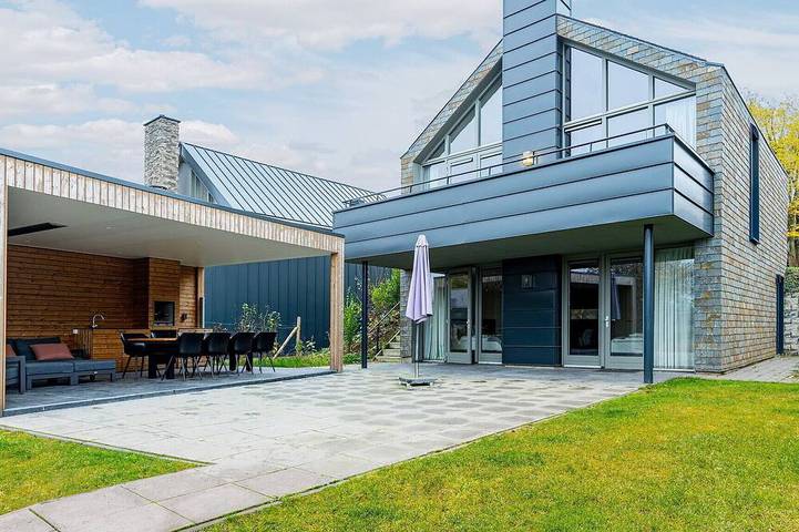 Ferienhaus für 6 Personen, mit Garten und Balkon