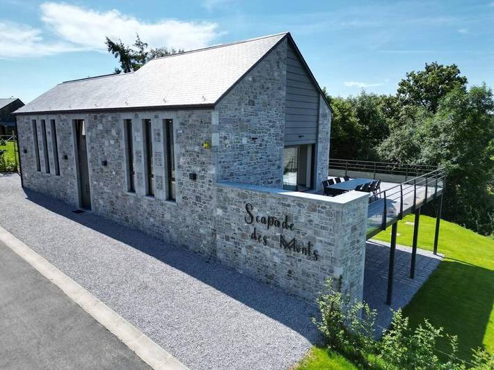 Maison de vacances pour 8 personnes, avec jardin ainsi que terrasse et vue à Chimay