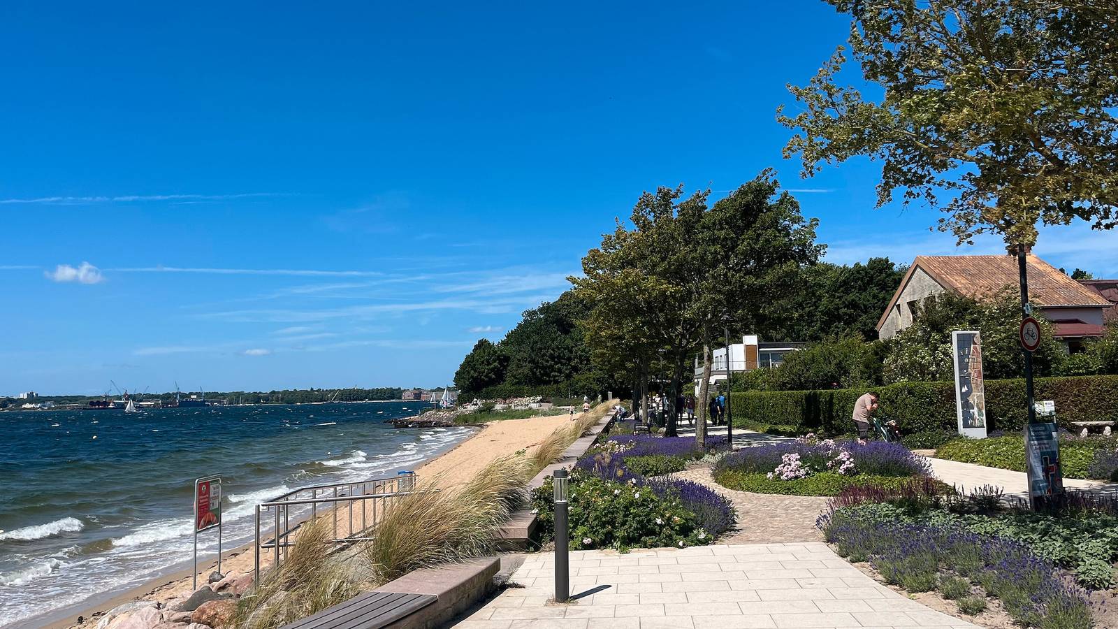 Ganze Wohnung, Apartment 'Grote Koje' mit Meerblick, privater Terrasse und Wlan in Kieler Förde, Heikendorf