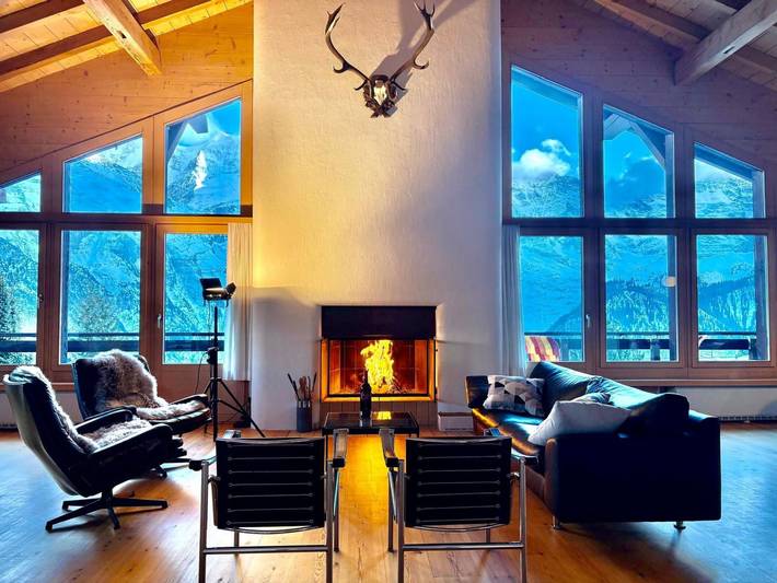 Ferienwohnung für 7 Personen, mit Balkon in Lauterbrunnen