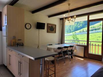 Gîte pour 6 personnes, avec terrasse dans Pra-Loup (station de ski)