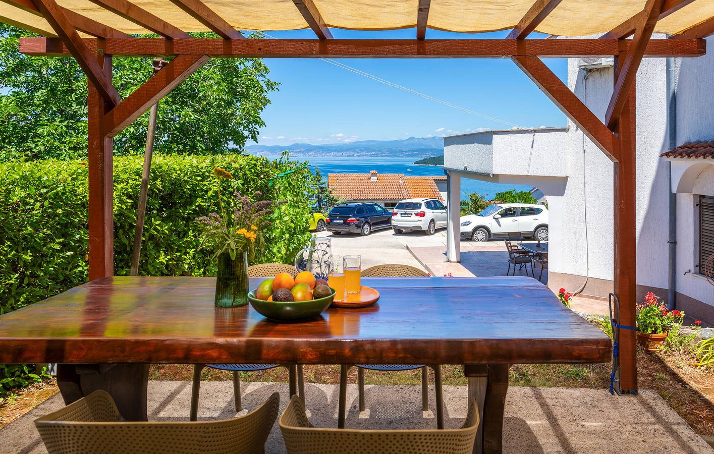 Ganze Ferienwohnung, Ferienwohnung für 3 Personen mit Terrasse in Njivice, Krk