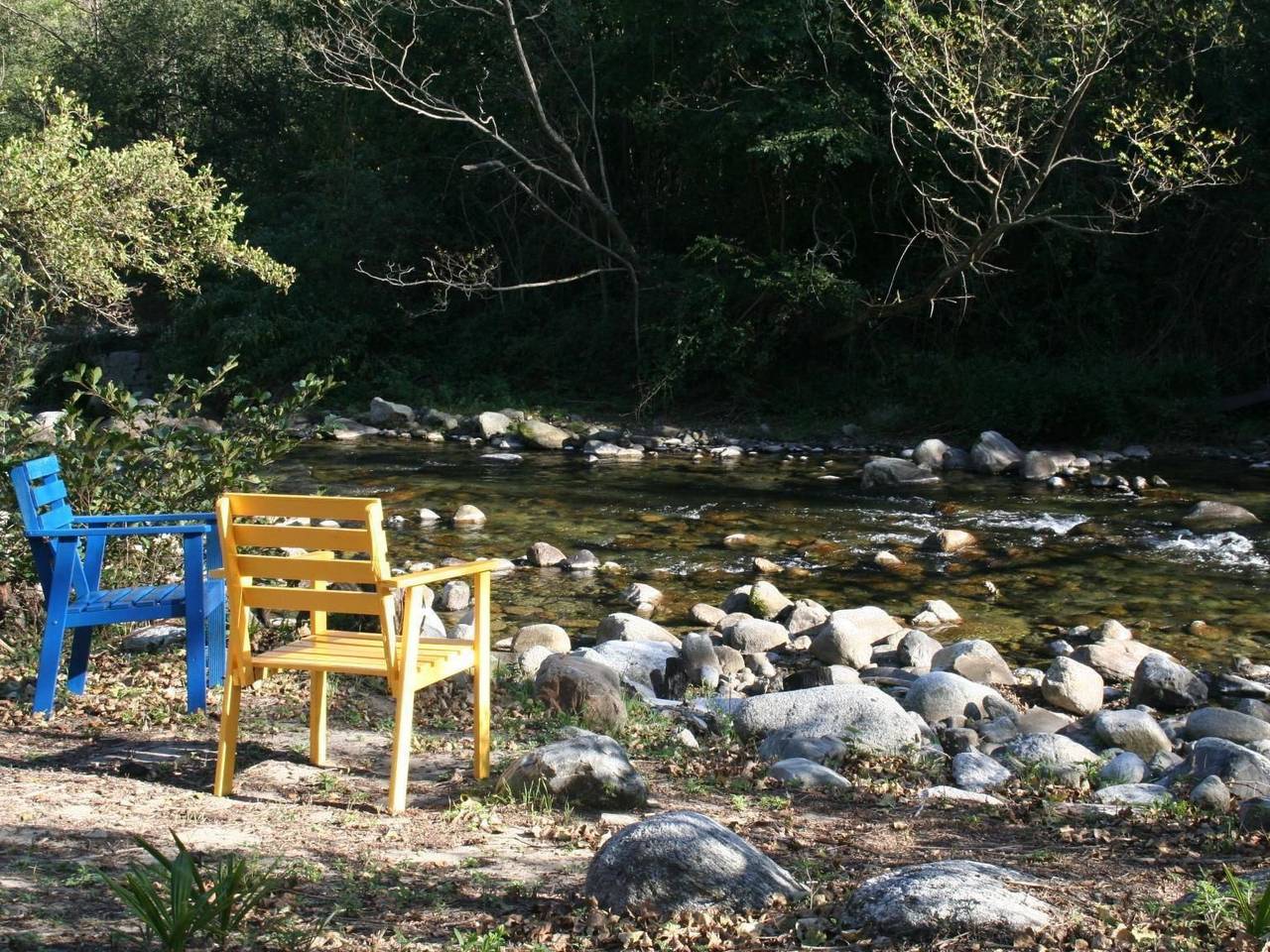 Appartement entier, "La Terrasse" für fünf Personen in Le Tech, Région de Céret