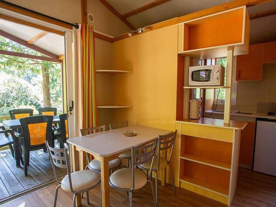 Camping Sites et Paysages - La Marette - Chalet 5 persons - Morea - Douglas Fir in Joannas, Parc naturel régional des Monts d'Ardèche